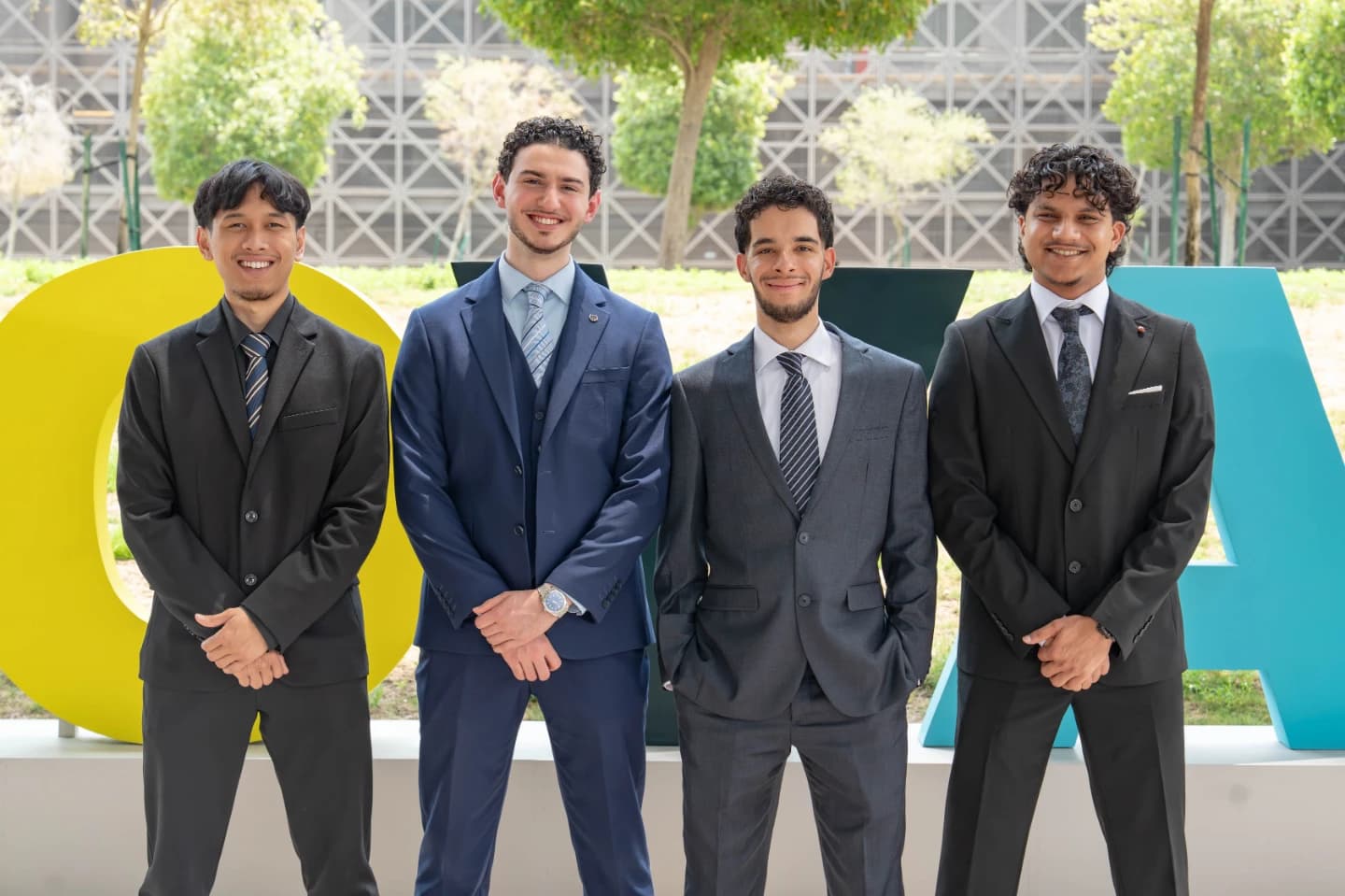 Anas Rustom and Mazen Assayed of Vora at Qatar Science and Technology Park
